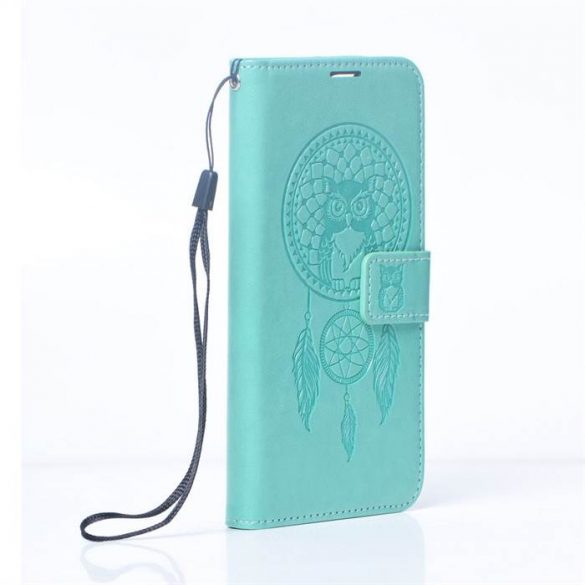 Husă Forcell MEZZO Husă tip carte pentru XIAOMI Redmi 9C / 9C NFC dreamcatcher verde