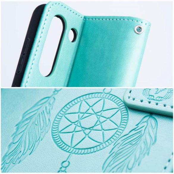 Husă Forcell MEZZO Husă tip carte pentru XIAOMI Redmi 9C / 9C NFC dreamcatcher verde