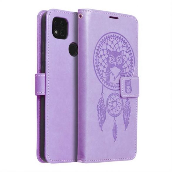 Husă Forcell MEZZO Husă tip carte pentru XIAOMI Redmi 9C / 9C NFC dreamcatcher violet