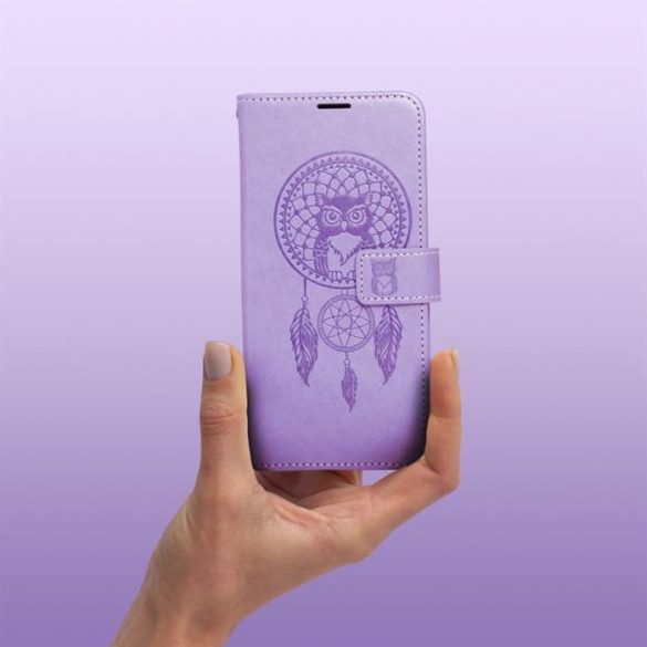 MEZZO Husă carte pentru IPHONE 7 / 8 / SE 2020 / SE 2022 dreamcatcher violet