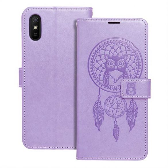 Husă de carte Forcell MEZZO pentru XIAOMI Redmi 9AT / Redmi 9A dreamcatcher violet