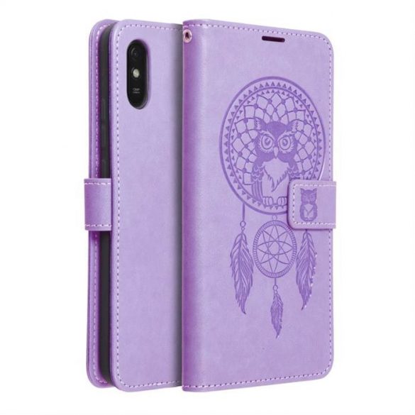 Husă de carte Forcell MEZZO pentru XIAOMI Redmi 9AT / Redmi 9A dreamcatcher violet