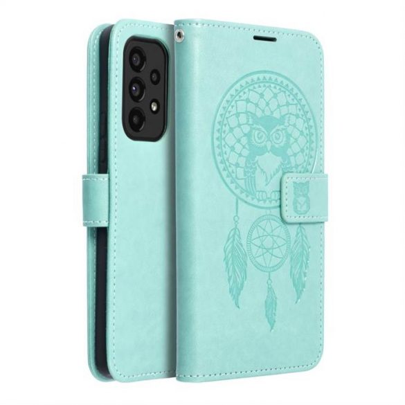 Forcell MEZZO Husă tip carte husă pentru SAMSUNG A53 5G dreamcatcher verde