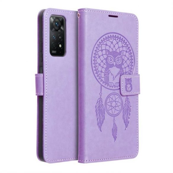 Husă Forcell MEZZO Husă tip carte pentru XIAOMI Redmi NOTE 11 PRO / 11 PRO 5G dreamcatcher violet