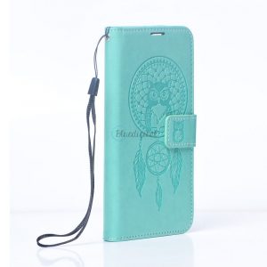 Forcell MEZZO husă carte pentru SAMSUNG S21 FE dreamcatcher verde