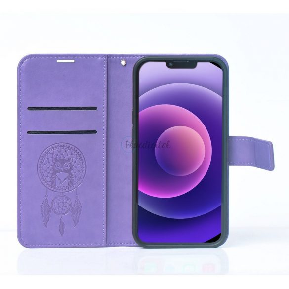 Forcell MEZZO husă carte pentru SAMSUNG S21 FE dreamcatcher violet