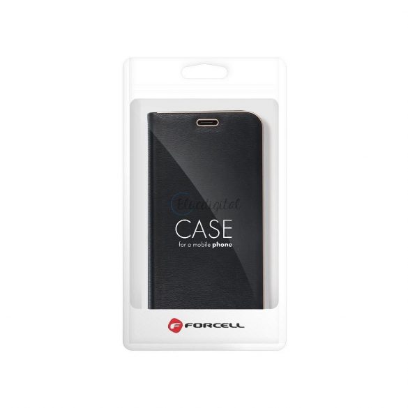 Forcell LUNA Book Gold pentru Xiaomi Redmi 10C negru