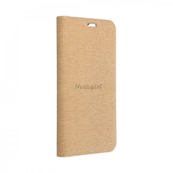 Forcell LUNA Book Gold pentru Xiaomi Redmi 10C gold