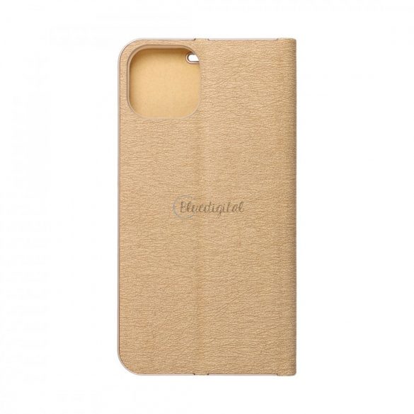 Forcell LUNA Book Gold pentru Xiaomi Redmi 10C gold