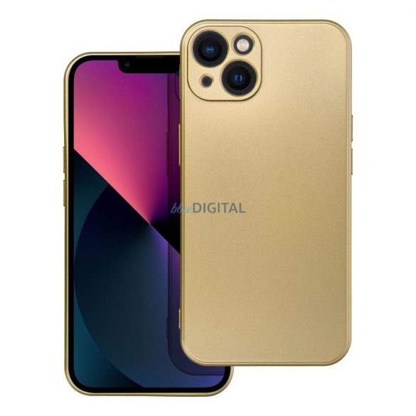 Husă METALLIC pentru IPHONE 13 auriu