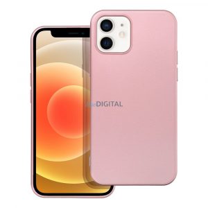 Husă METALLIC pentru IPHONE 12 / 12 PRO roz