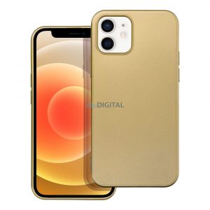 Husa METALICA pentru IPHONE 12 / 12 PRO aurie