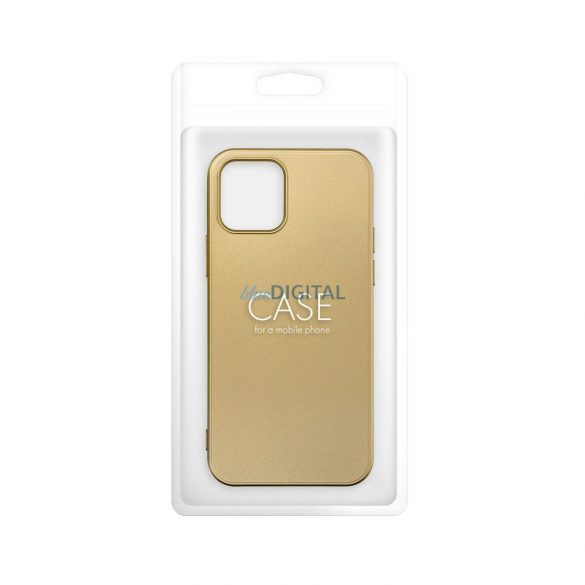 Husa METALICA pentru IPHONE 12 / 12 PRO aurie