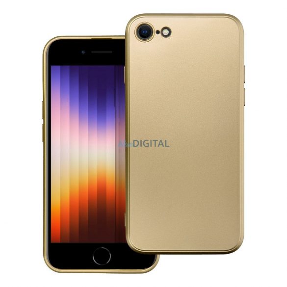 Husă METALLIC pentru IPHONE 7 / 8 / SE 2020 / SE 2022 aur