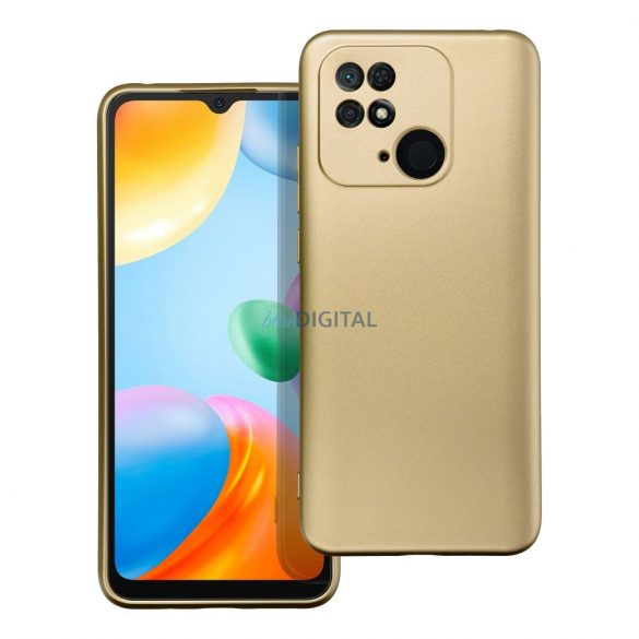 Carcasa METALICA pentru XIAOMI Redmi 10C gold