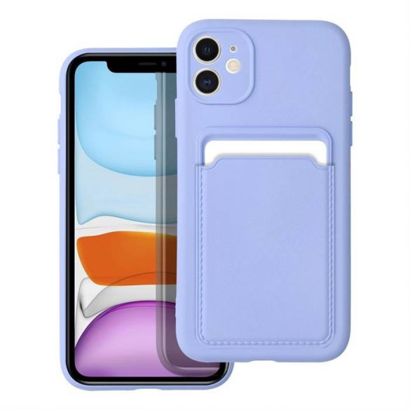 Husa Forcell CARD pentru IPHONE 11 violet