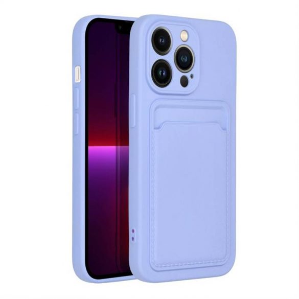 Husa Forcell CARD pentru IPHONE 13 Pro violet