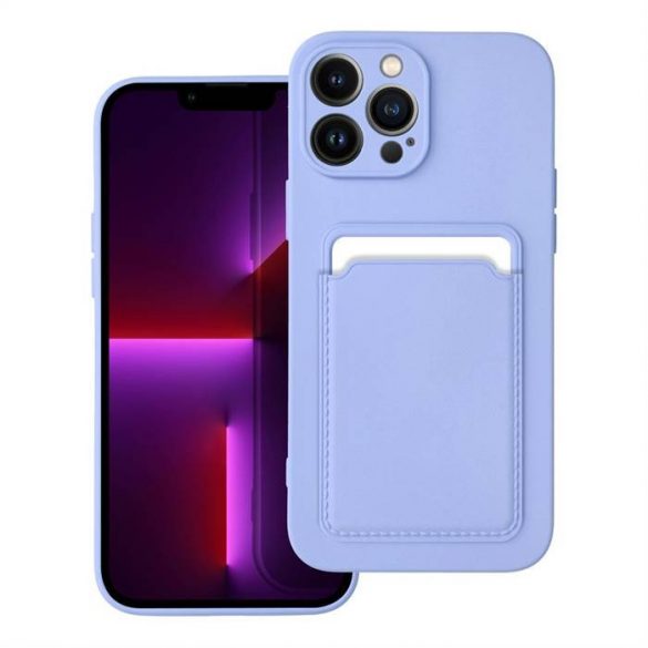 Husa Forcell CARD pentru IPHONE 13 Pro Max violet