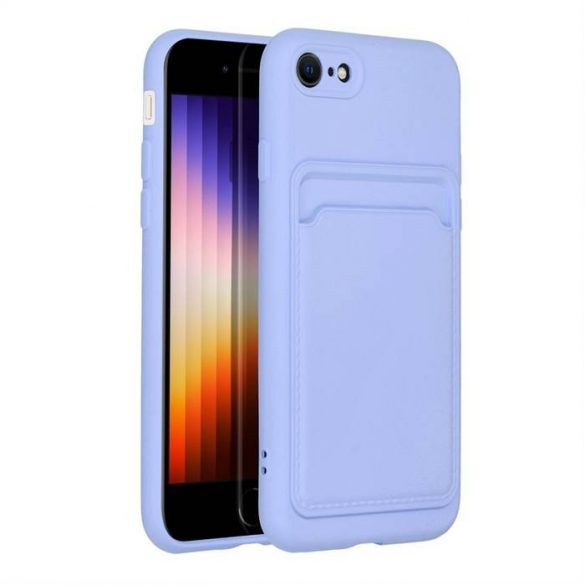 Husă Forcell CARD pentru IPHONE 7 / 8 / SE 2020 / SE 2022 violet