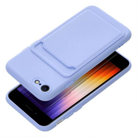 Husă Forcell CARD pentru IPHONE 7 / 8 / SE 2020 / SE 2022 violet