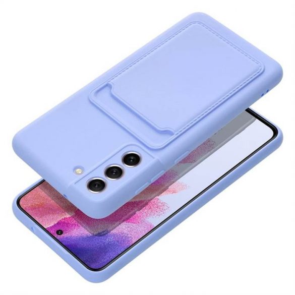 Husă Forcell CARD pentru SAMSUNG S21 FE violet