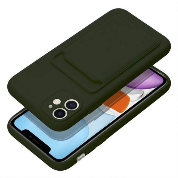 Husa Forcell CARD pentru IPHONE 11 verde