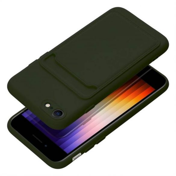 Husă Forcell CARD pentru IPHONE 7 / 8 / SE 2020 / SE 2022 verde