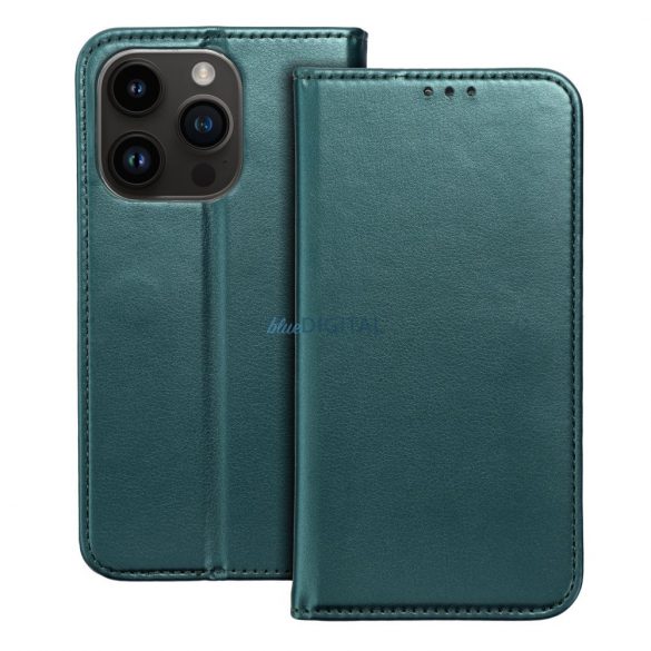 Smart Magneto husă carte pentru IPHONE 7 / 8 / SE 2020 / SE 2022 verde închis