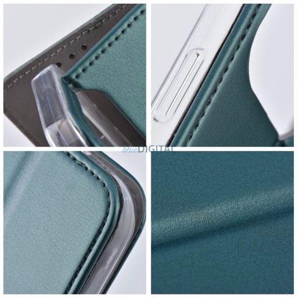 Smart Magneto husă carte pentru IPHONE 7 / 8 / SE 2020 / SE 2022 verde închis