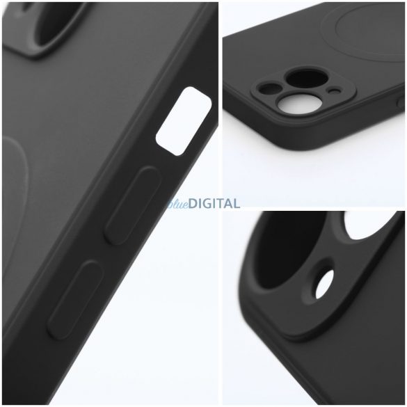 Silicon Mag Husă husă pentru IPHONE 11 negru