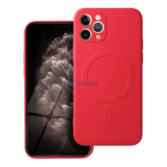 Husa din silicon Mag Cover pentru IPHONE 11 PRO rosie