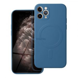 Husa din silicon Mag Cover pentru IPHONE 11 PRO albastra