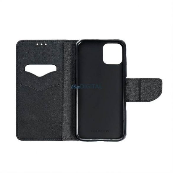 Husa Fancy Book pentru IPHONE 14 neagra