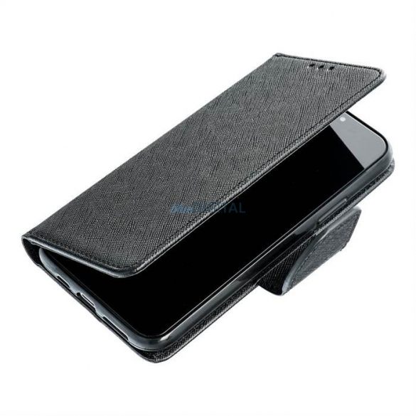 Husa Fancy Book pentru IPHONE 14 PLUS neagra