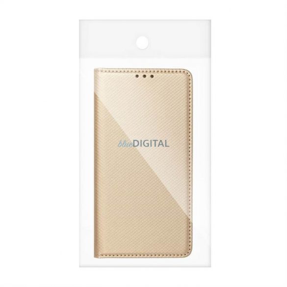 Cartea Smart Case pentru IPHONE 14 PRO ( 6.1 ) auriu