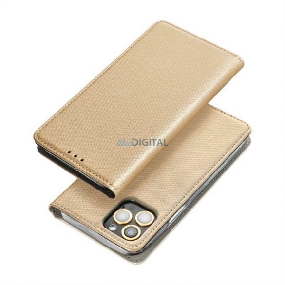 Cartea Smart Case pentru IPHONE 14 PLUS gold