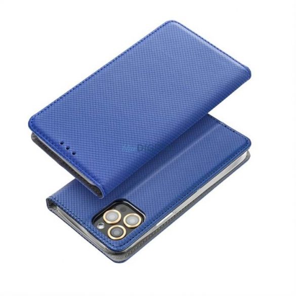 Cartea Smart Case pentru IPHONE 14 PRO MAX ( 6.7 ) bleumarin