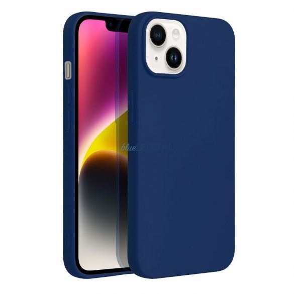 Husa MOALE pentru IPHONE 14 albastru inchis