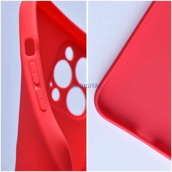 Husa MOALE pentru IPHONE 14 rosie