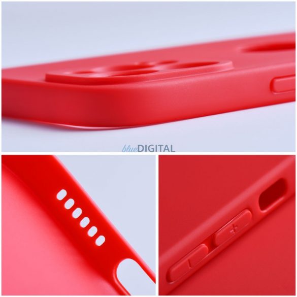 Husa MOALE pentru IPHONE 14 rosie