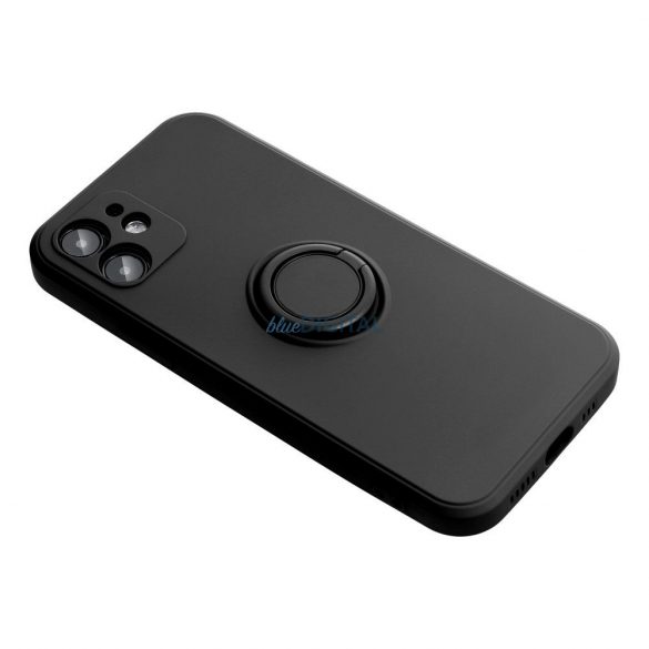 Husă SILICONE RING pentru IPHONE 14 PRO MAX negru