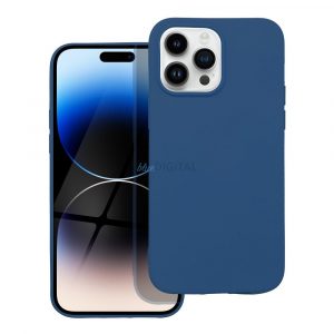 Husa SILICON pentru IPHONE 14 PRO MAX albastra