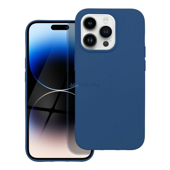 Husa SILICON pentru IPHONE 14 PRO albastra