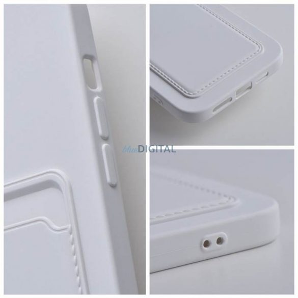 Husa Forcell CARD pentru IPHONE 14 PRO ( 6.1 ) alba