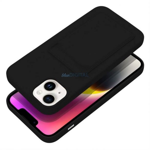 Husa CARD pentru IPHONE 14 PLUS neagra