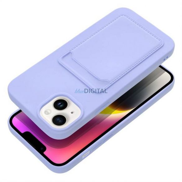 Husa CARD pentru IPHONE 14 PLUS violet