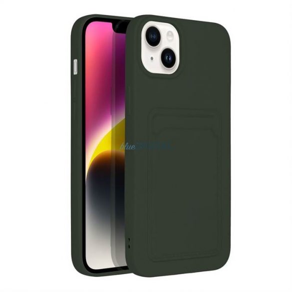 Husa CARD pentru IPHONE 14 PLUS verde