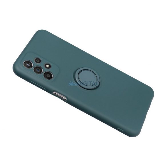 Husa SILICONE RING pentru IPHONE 14 PLUS verde