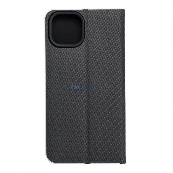 Forcell LUNA Book Carbon pentru IPHONE 14 ( 6.1 ) negru