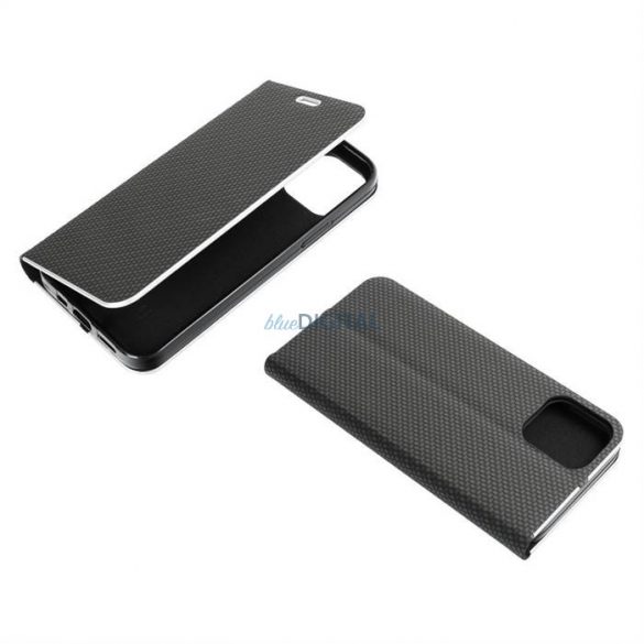 Forcell LUNA Book Carbon pentru IPHONE 14 ( 6.1 ) negru